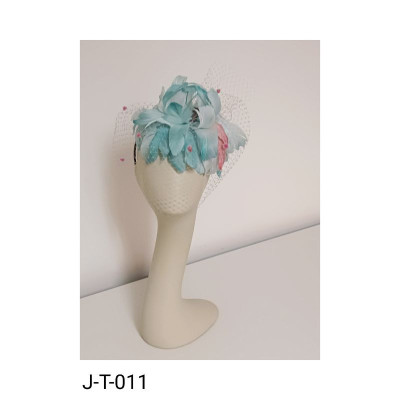 Colección Jade tocados y sombreros de Pablo y Mayaya