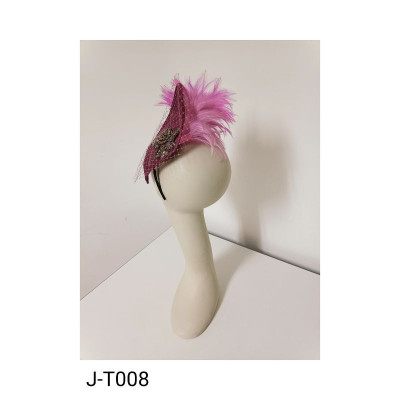 J-T-008 Colección Jade tocados y sombreros de Pablo y Mayaya