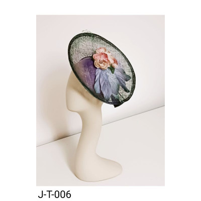 J-T-06 Colección jade tocados y sombreros de Pablo y Mayaya