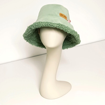 Bucket borreguito verde menta